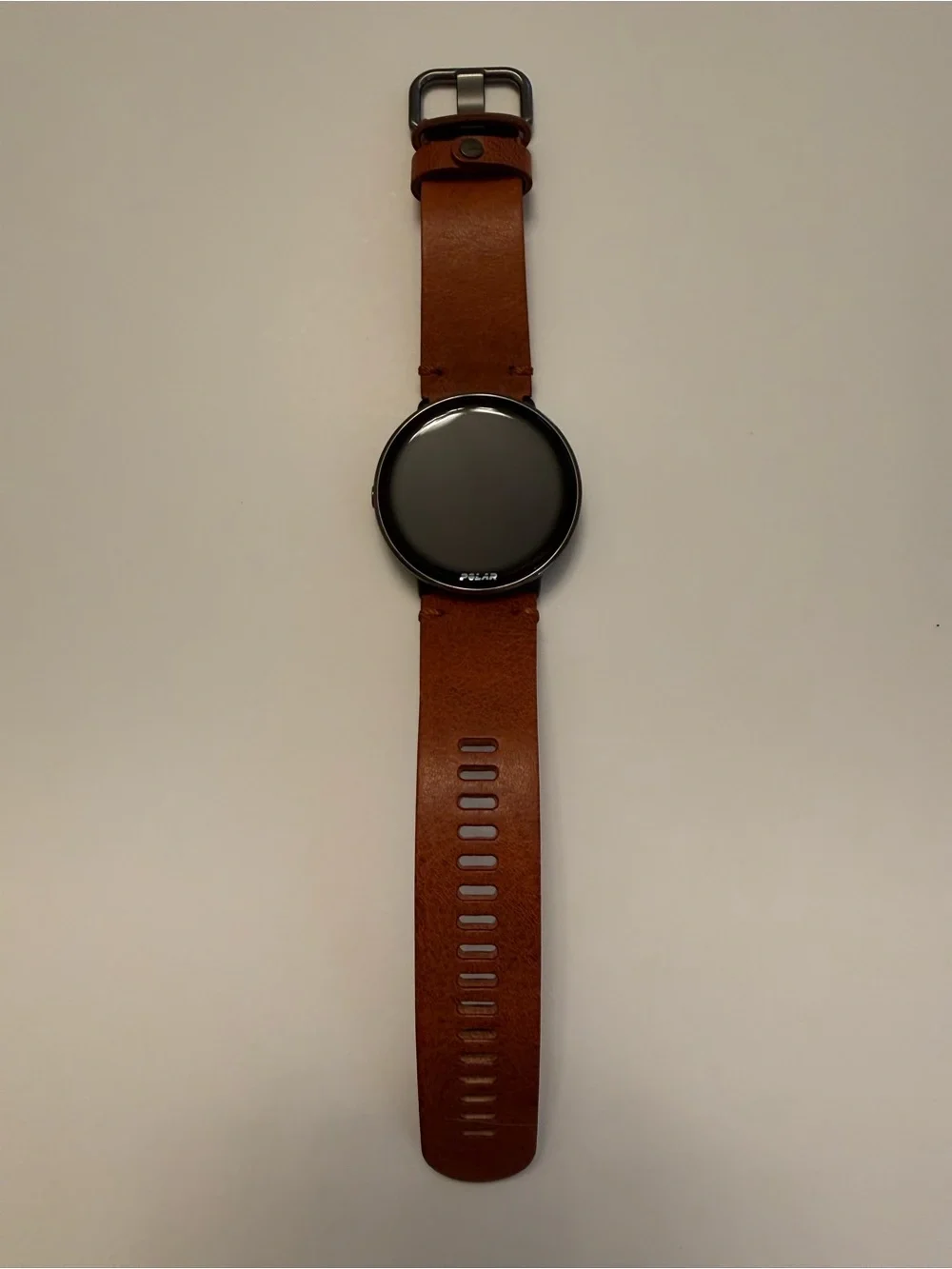 Ignite 3 Titanium Fitness Watch — Brown Leather